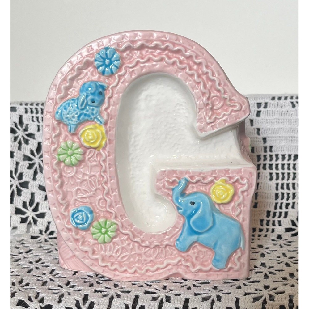 Vintage Baby Girl Planter